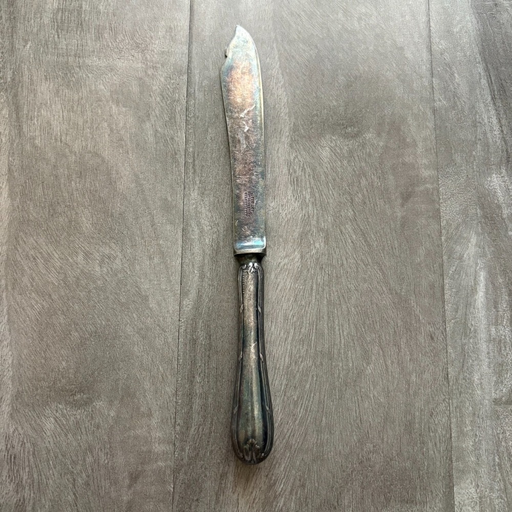 Vintage Mappin & Webb Silver Plated Princes' Plate Butter Spreader Knife - Picture 2 of 9